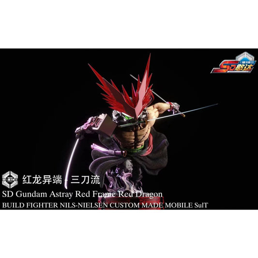 Han Da Studio - Santoryu Roronoa Zoro Cosplay Gundam Astray Red Dragon 