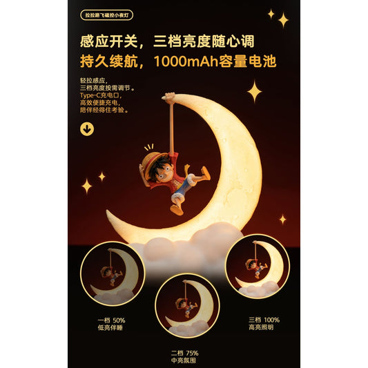 Happy Life Studio - Little Monkey D. Luffy Magnetic Night Lamp
