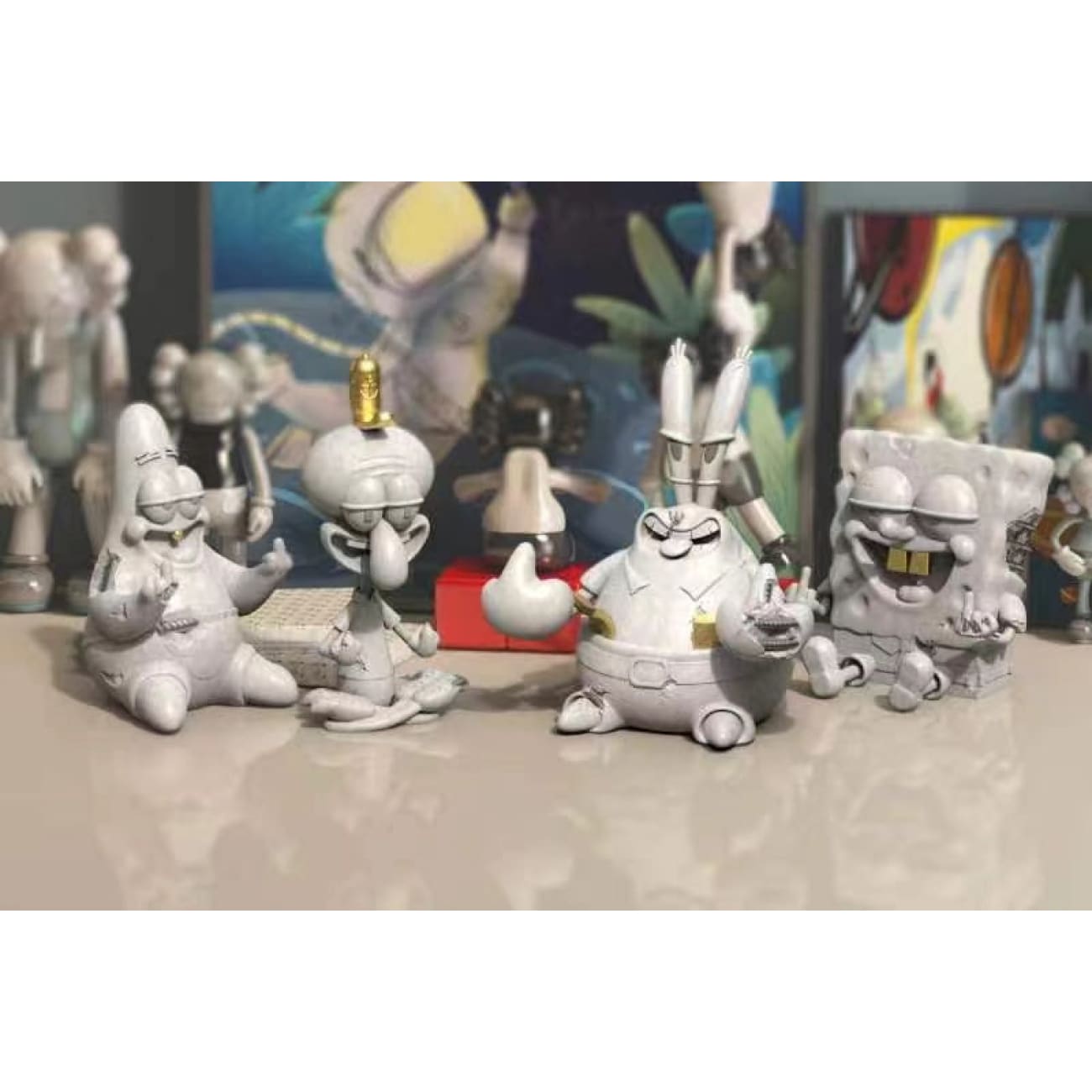 Happy Studio - Friendly Mr. Krabs & Squidward [3 Variants]