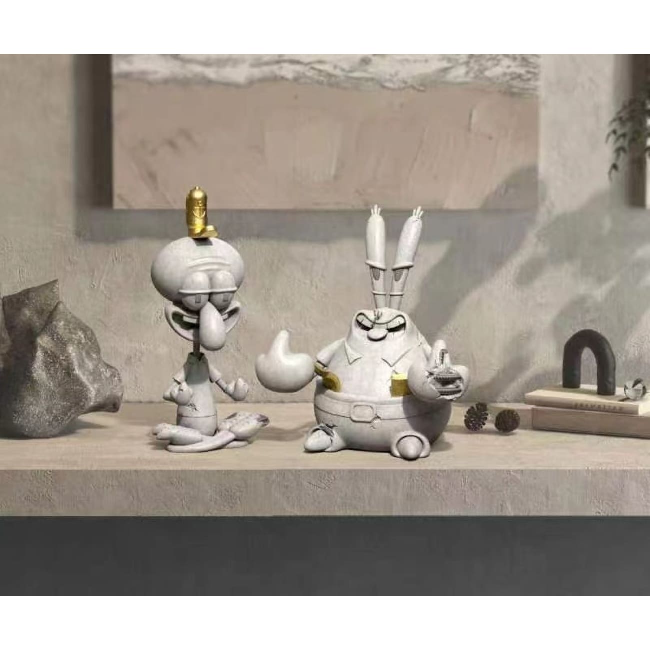 Happy Studio - Friendly Mr. Krabs & Squidward [3 Variants]