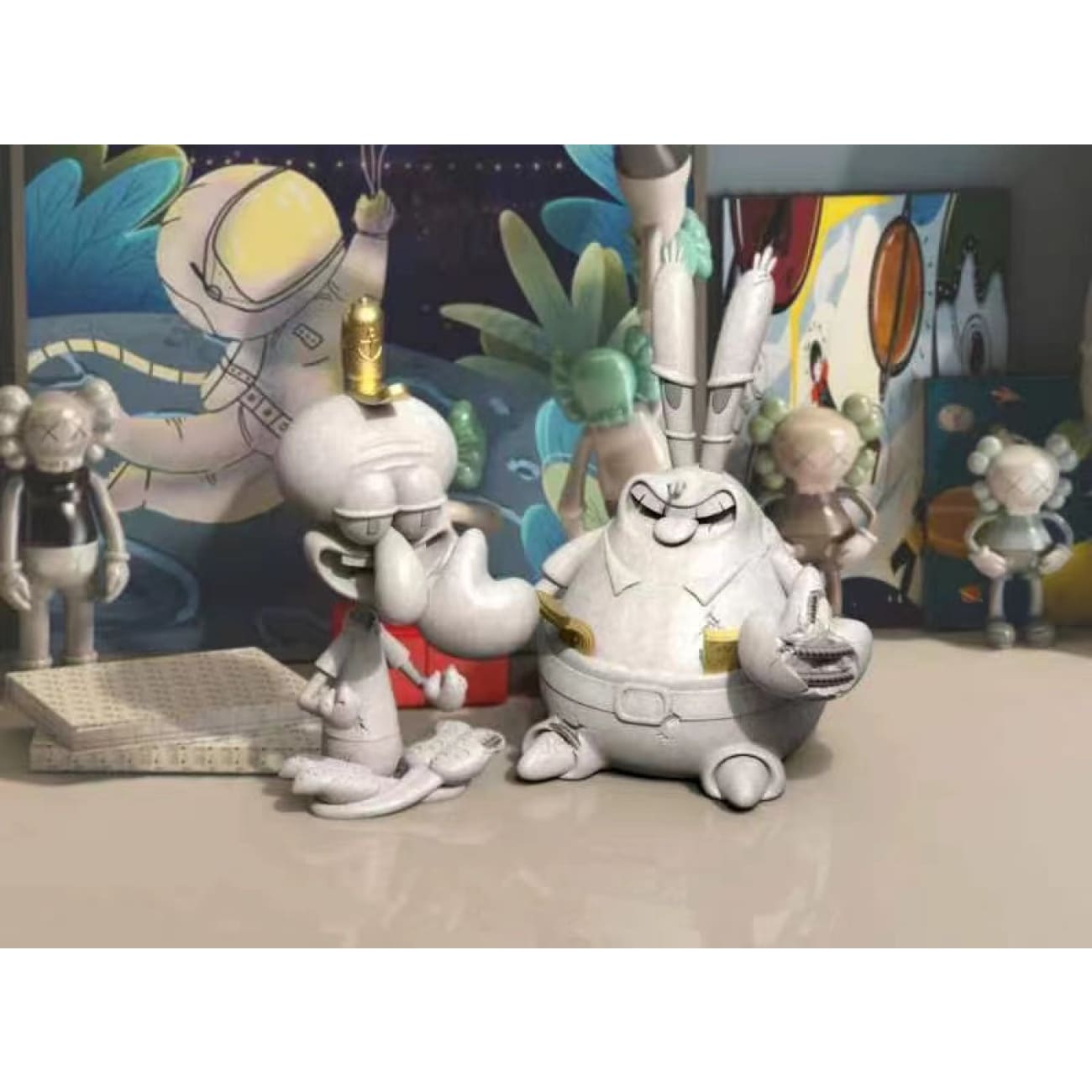 Happy Studio - Friendly Mr. Krabs & Squidward [3 Variants]