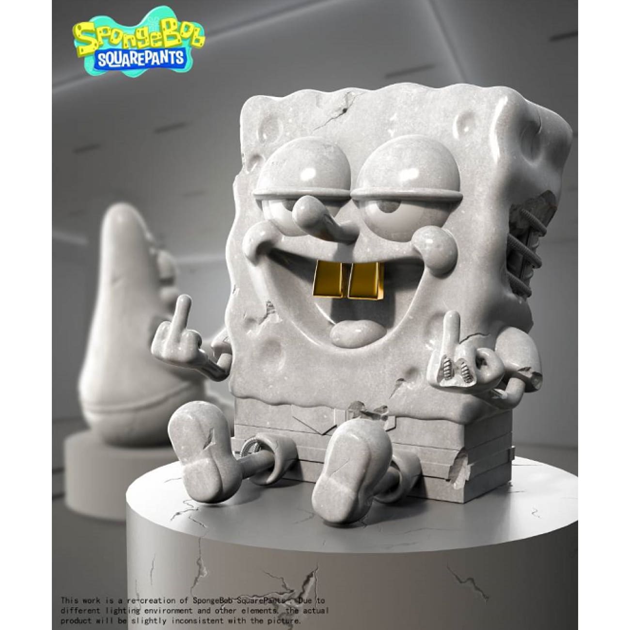 Happy Studio - Friendly SpongeBob SquarePants & Patrick Star [4 Variants]