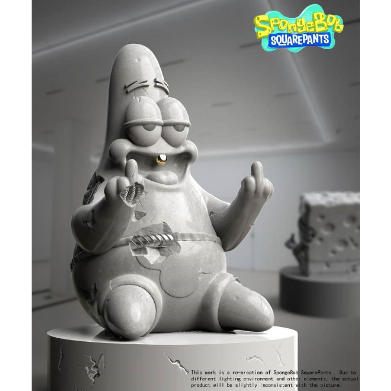 Happy Studio - Friendly SpongeBob SquarePants & Patrick Star [4 Variants]