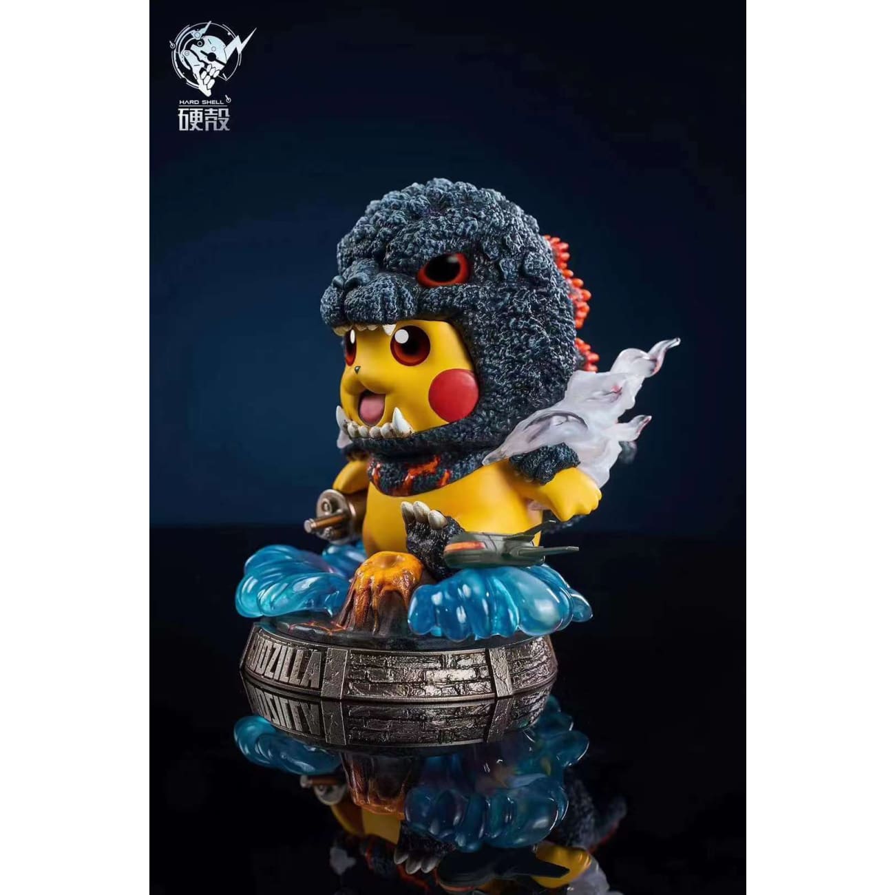 Hard Shell Studio - Pikachu Cosplay Burning Godzilla 