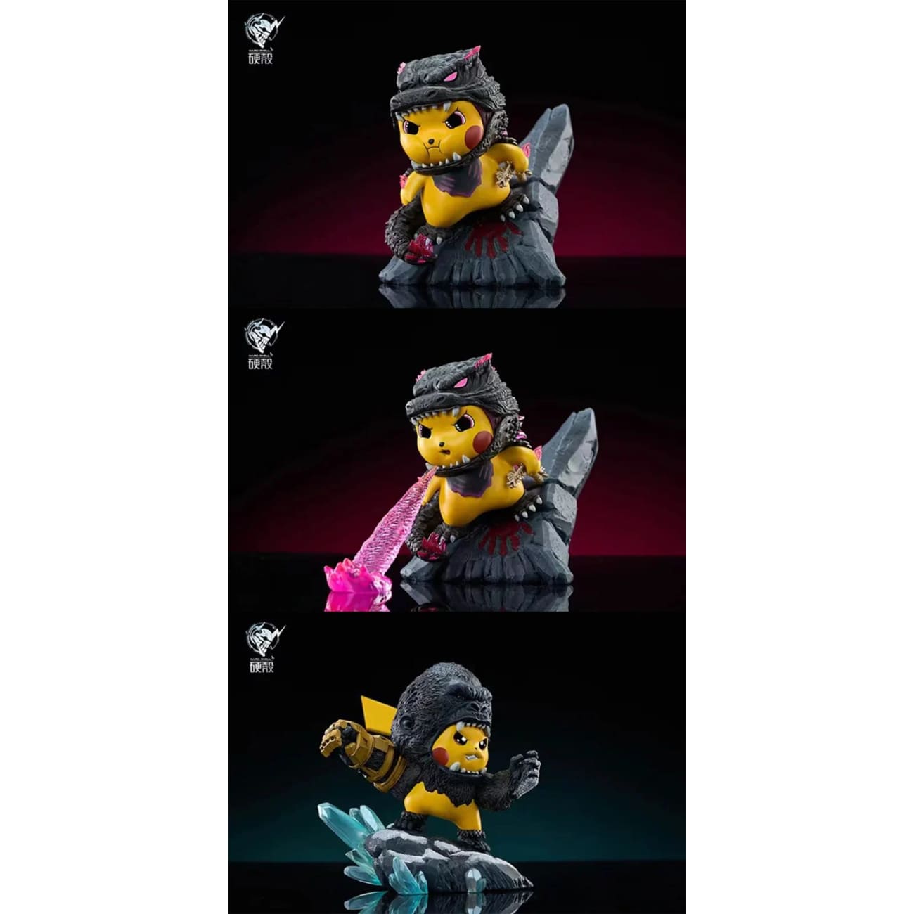 Hard Shell Studio - Pikachu Cosplay Godzilla / King Kong [3 Variants]