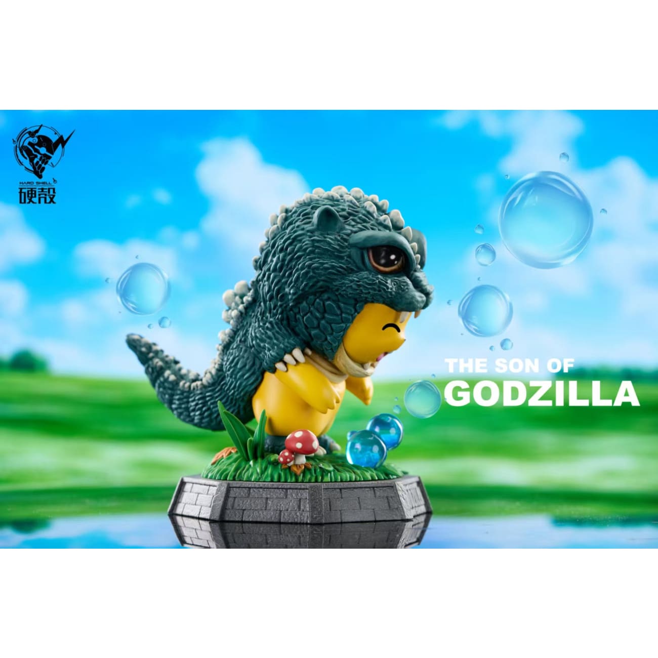 Pikachu Cosplay Mini Godzilla's Son