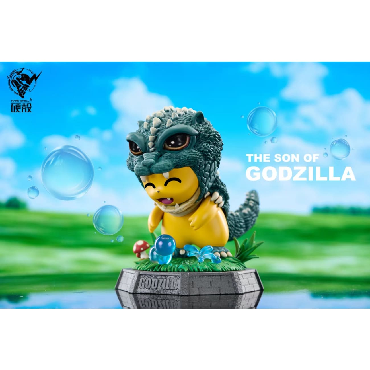 Pikachu Cosplay Mini Godzilla's Son