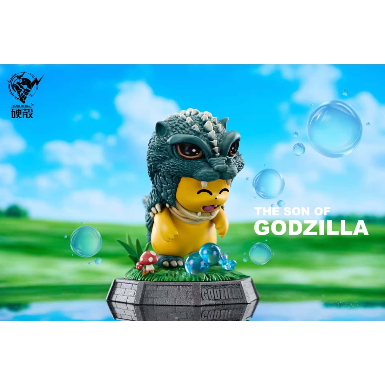 Pikachu Cosplay Mini Godzilla's Son