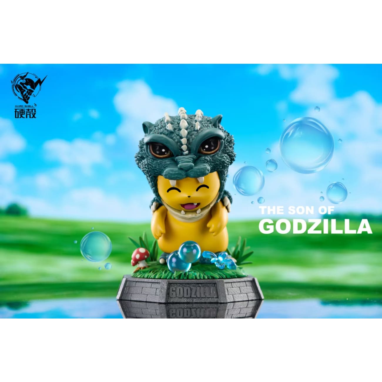 Pikachu Cosplay Mini Godzilla's Son