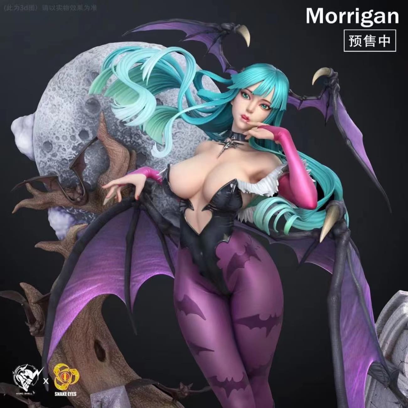 Hard Shell X Snake eyes - (Early Bird/ pre-order)Morrigan  1/4 scale[Original / Special colour]