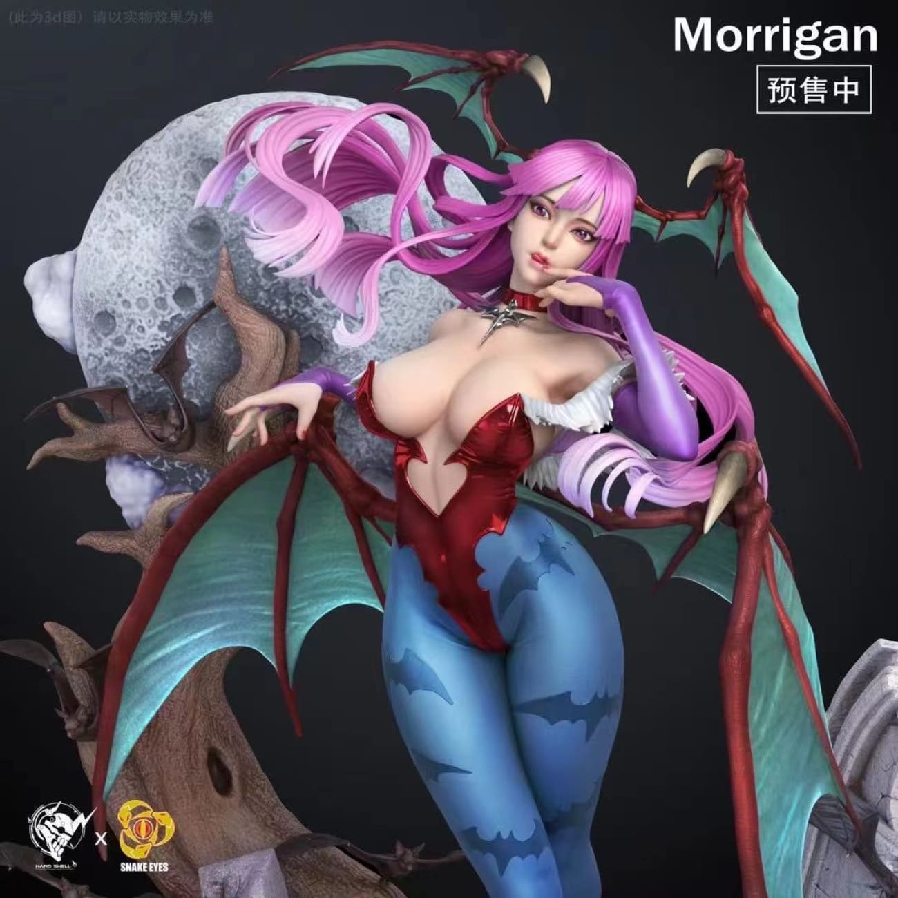 Hard Shell X Snake eyes - (Early Bird/ pre-order)Morrigan  1/4 scale[Original / Special colour]