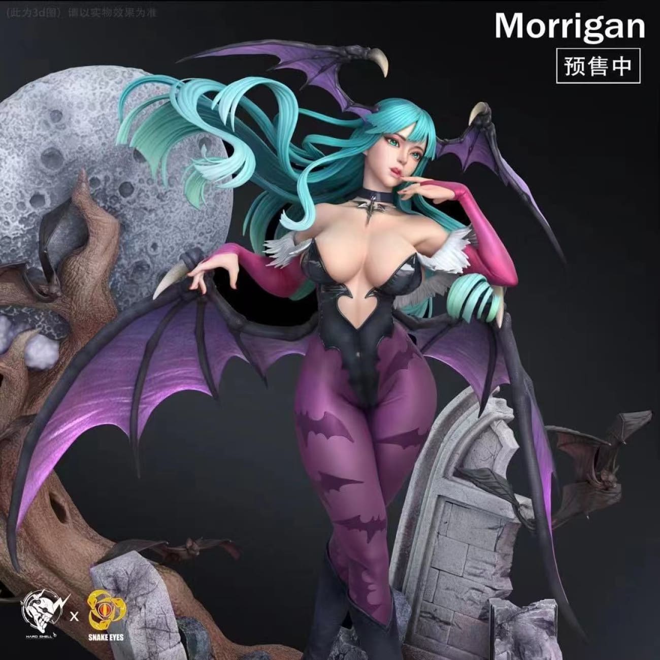 Hard Shell X Snake eyes - (Early Bird/ pre-order)Morrigan  1/4 scale[Original / Special colour]