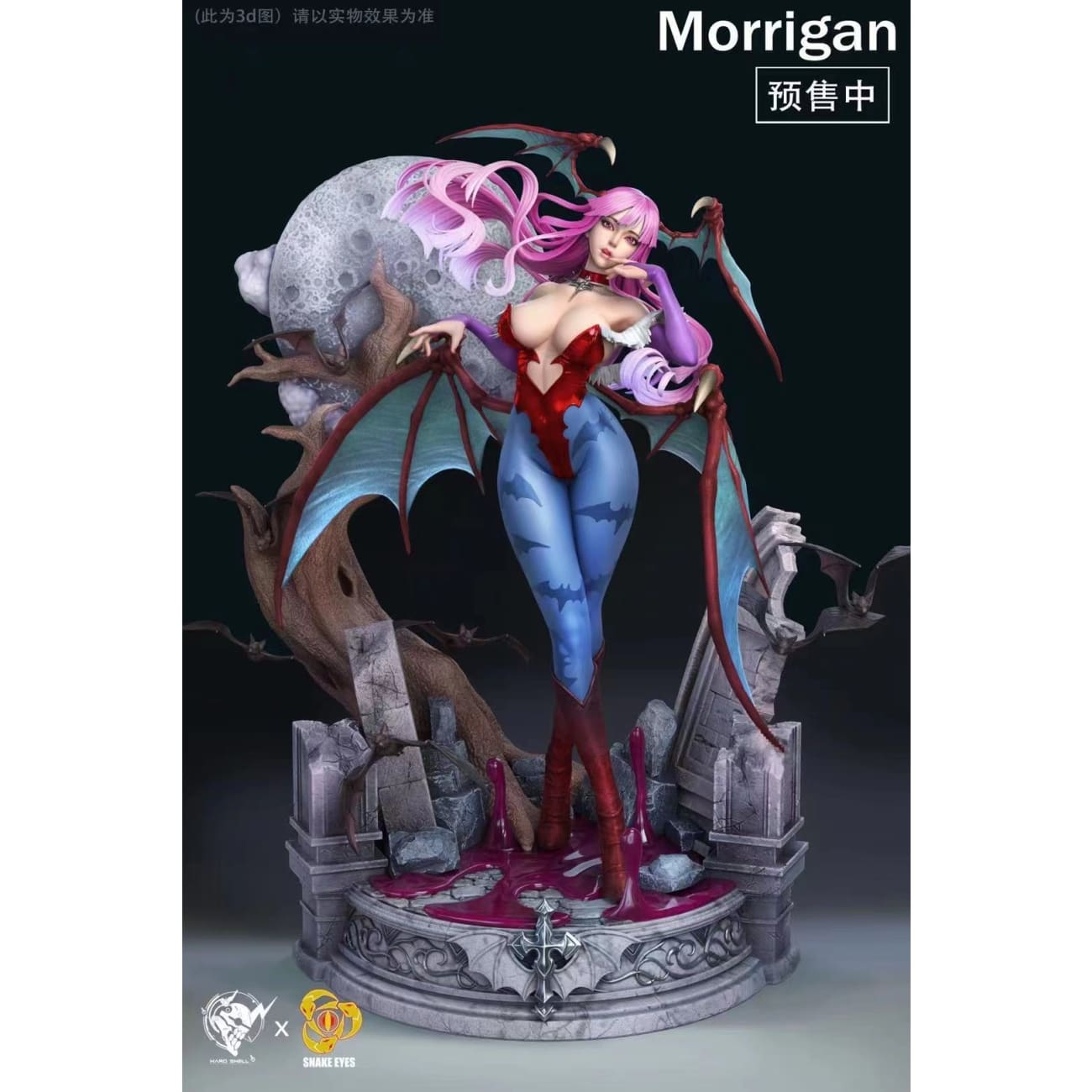 Hard Shell X Snake eyes - (Early Bird/ pre-order)Morrigan  1/4 scale[Original / Special colour]