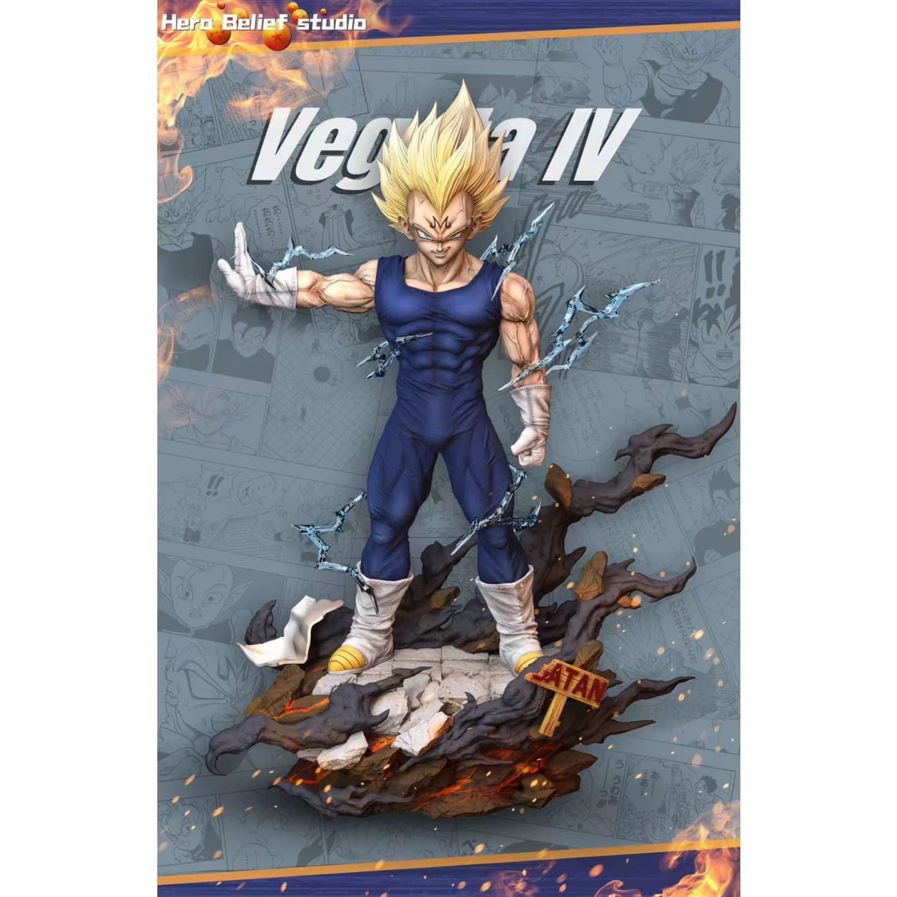 Hero Belief Studio - Majin Vegeta [ 8 Variants]