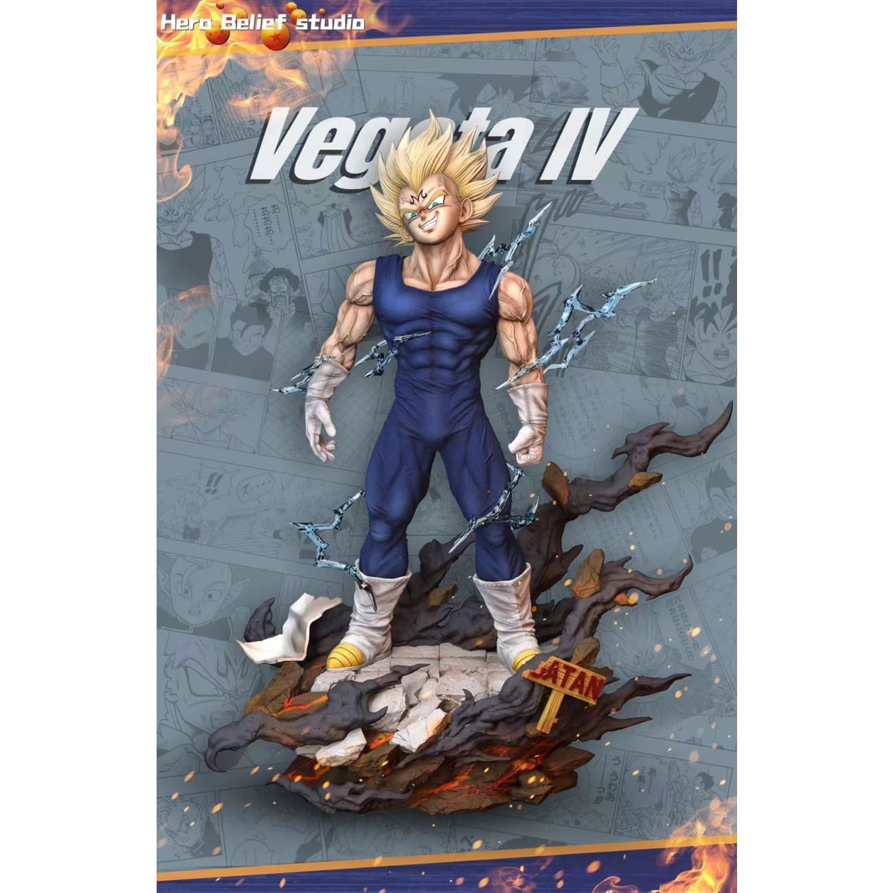 Hero Belief Studio - Majin Vegeta [ 8 Variants]
