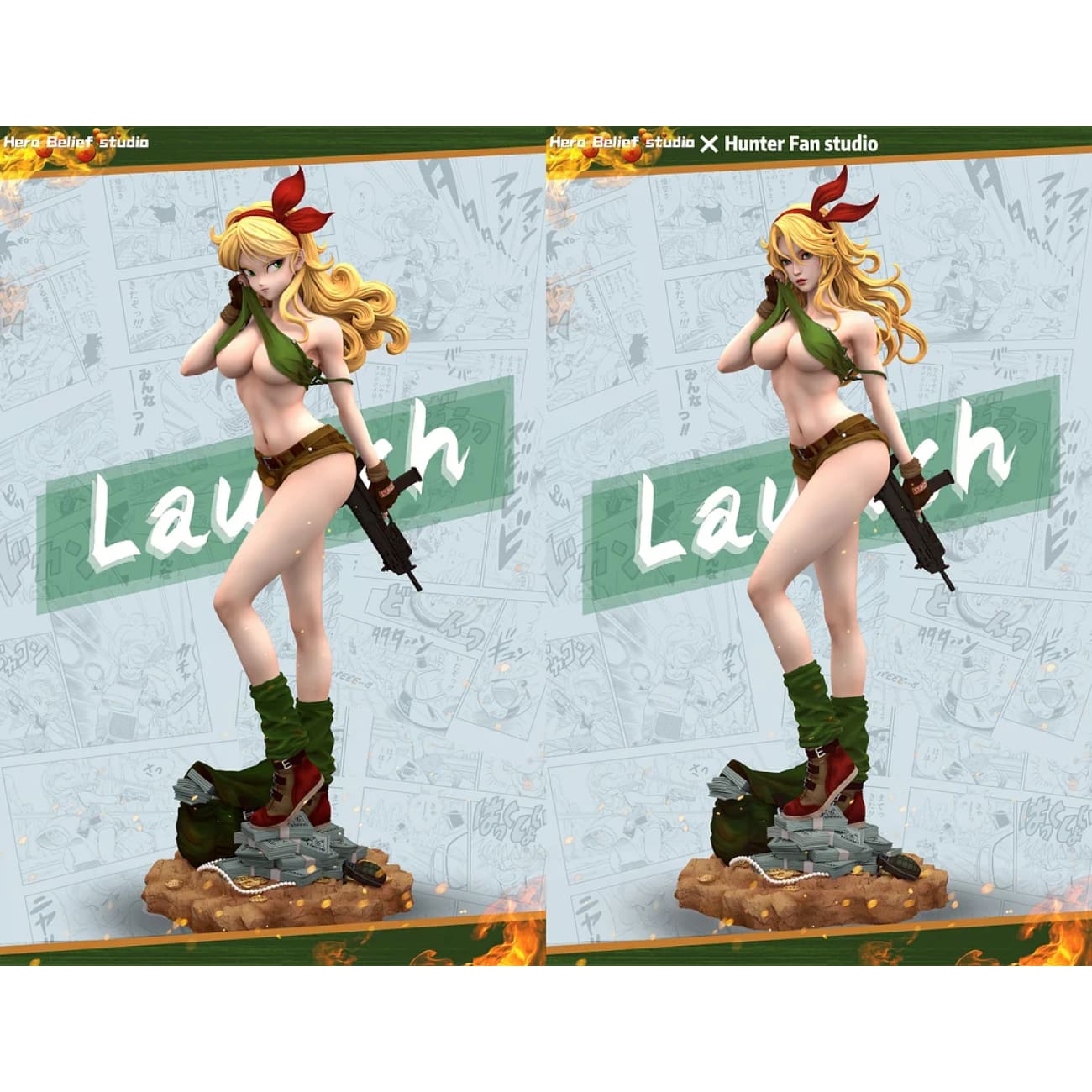 Hero Belief Studio x Hunter Fan Studio - Launch [4 Variants]