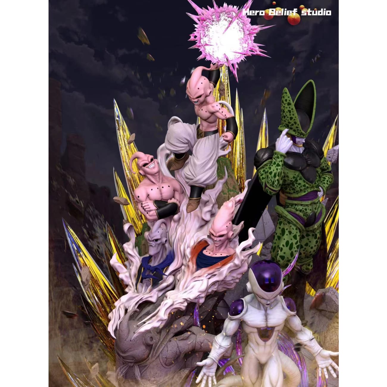 Hero Belief Studios - Frieza, Cell & Majin Buu