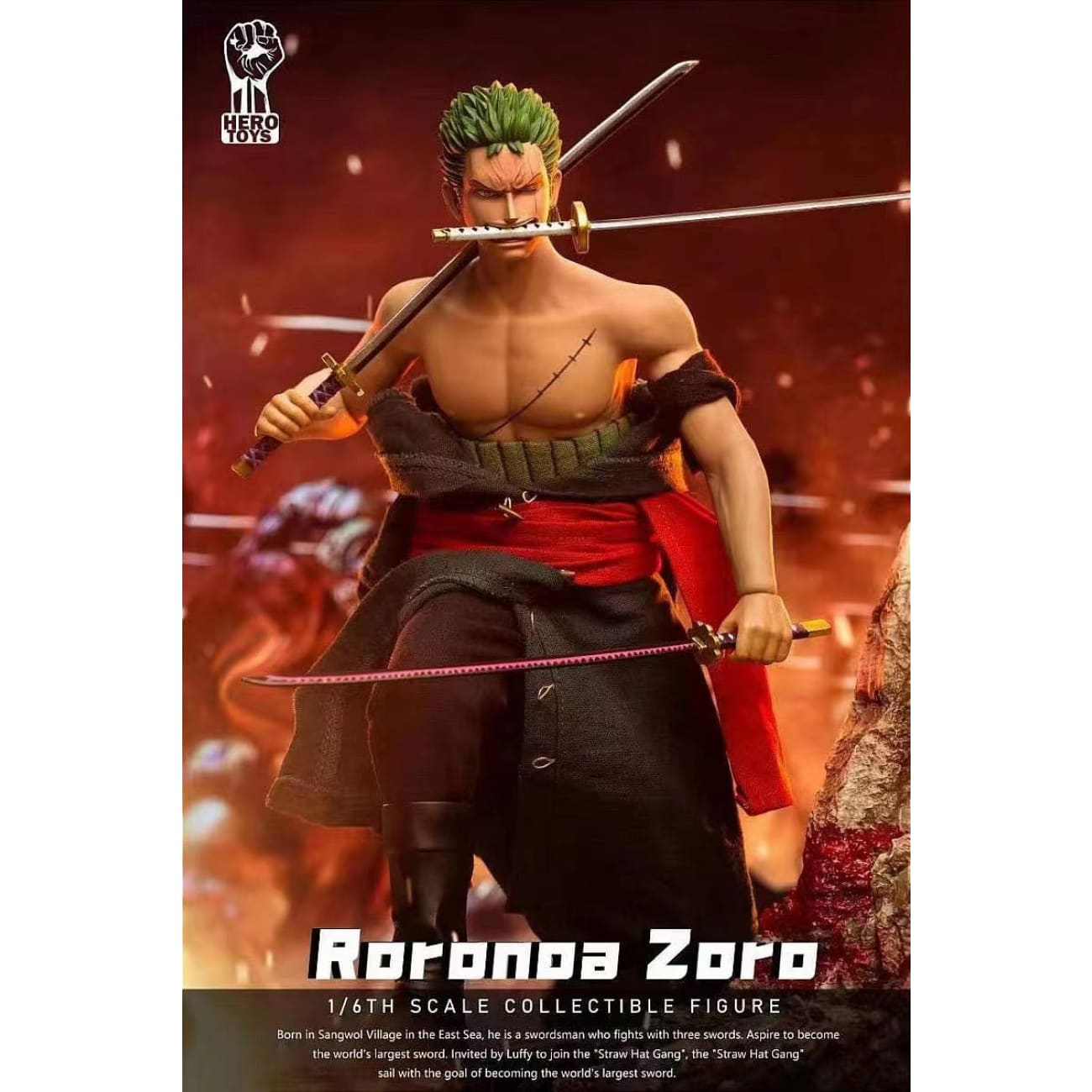 Hero Toys Studio - Roronoa Zoro Action