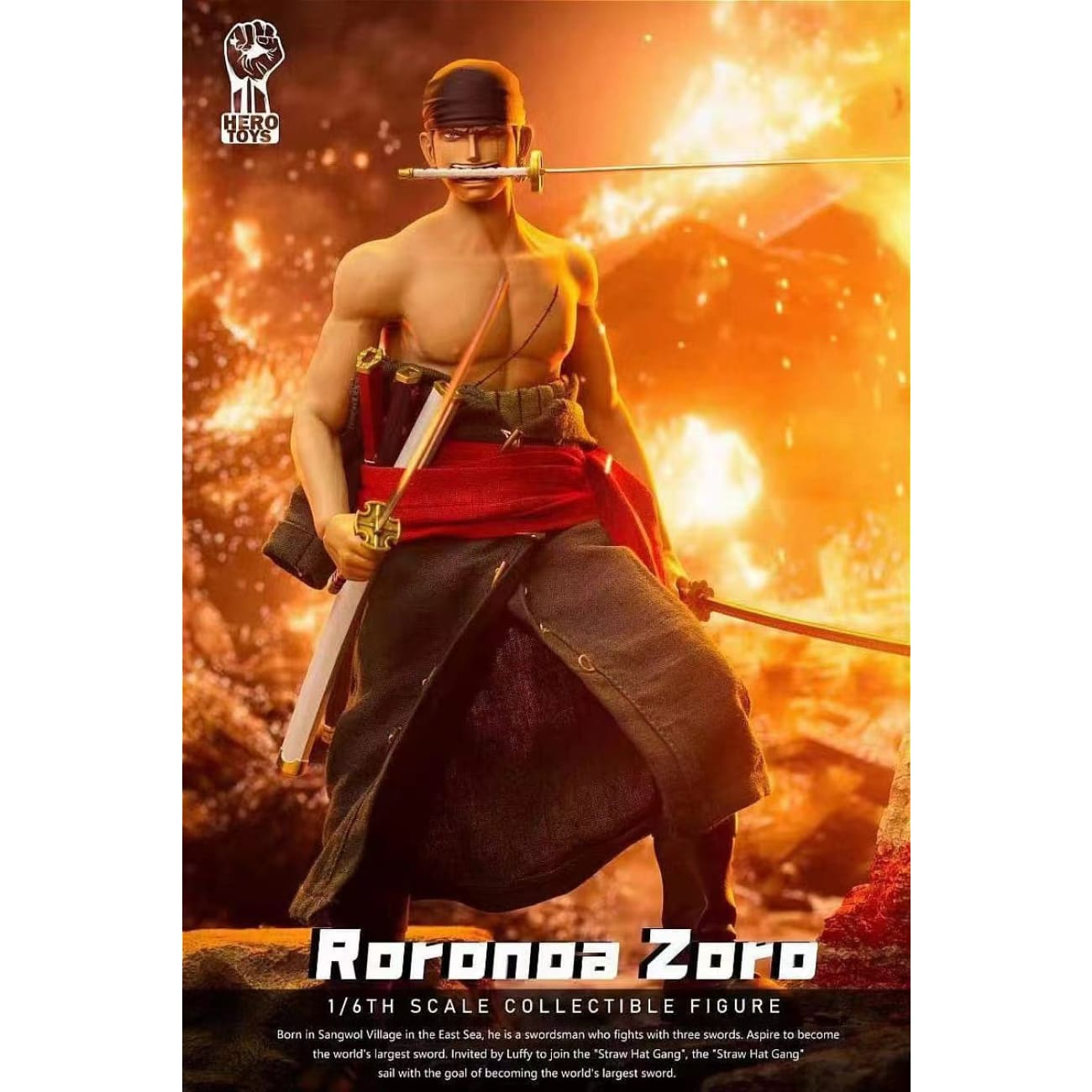Hero Toys Studio - Roronoa Zoro Action