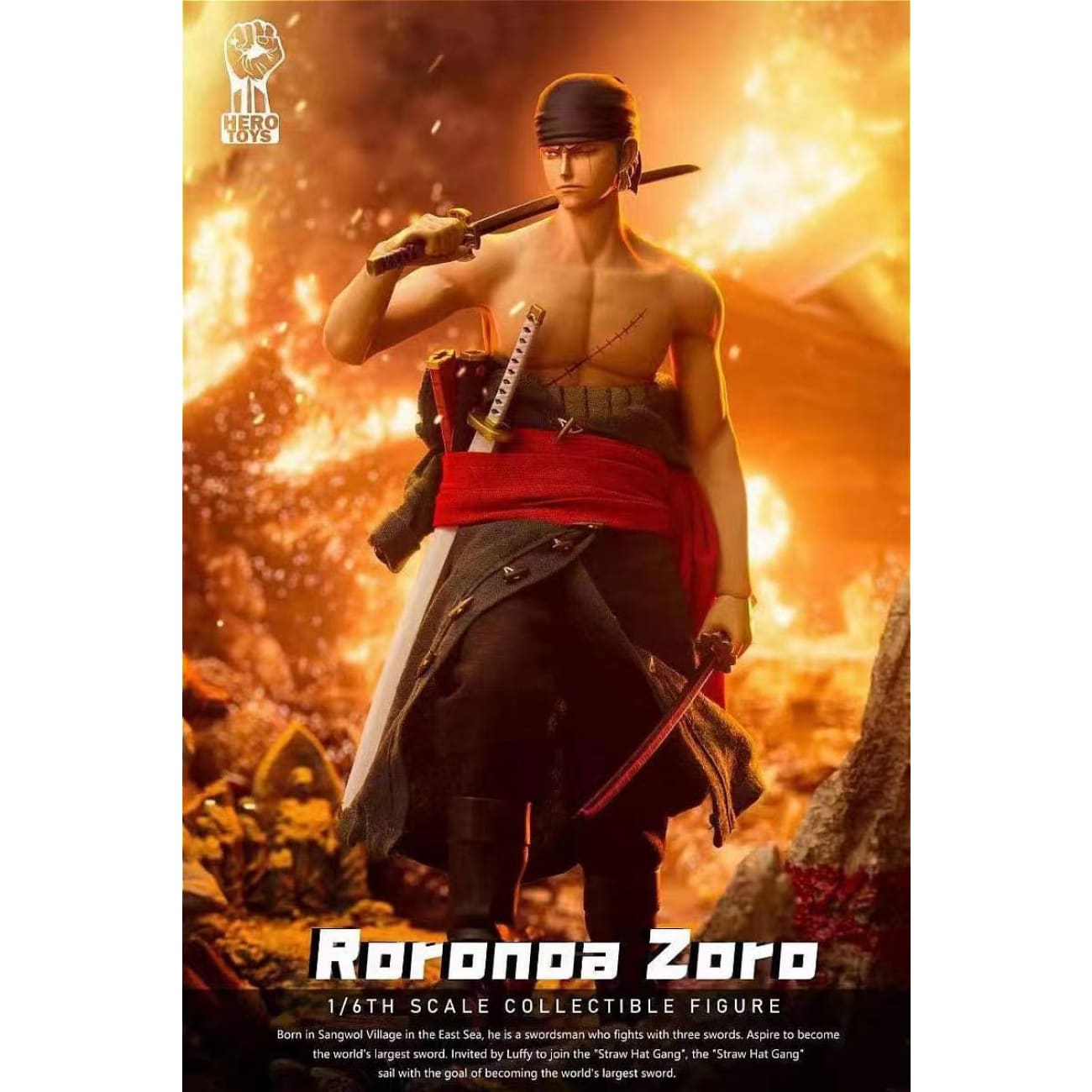 Hero Toys Studio - Roronoa Zoro Action