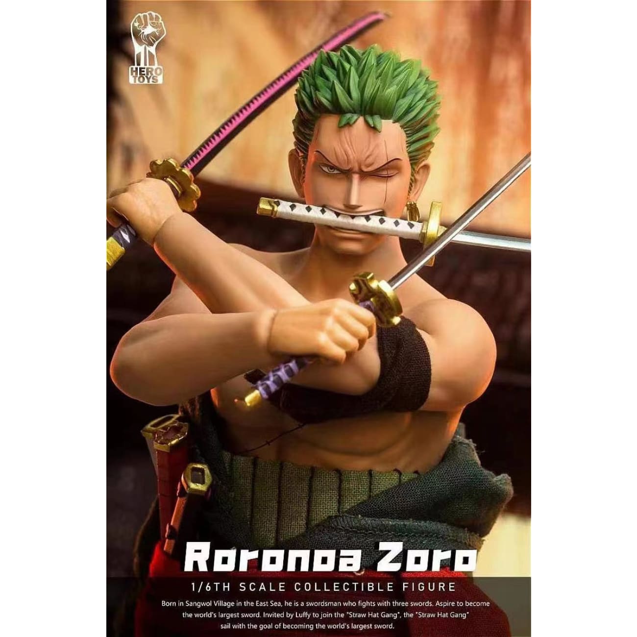Hero Toys Studio - Roronoa Zoro Action