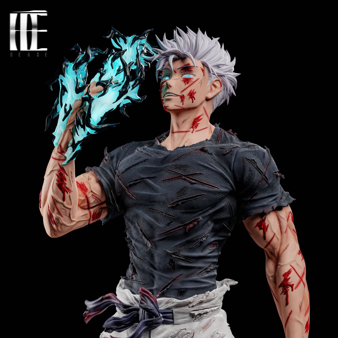 Heroe Collectibles Studio - Battle Damaged Satoru Gojo
