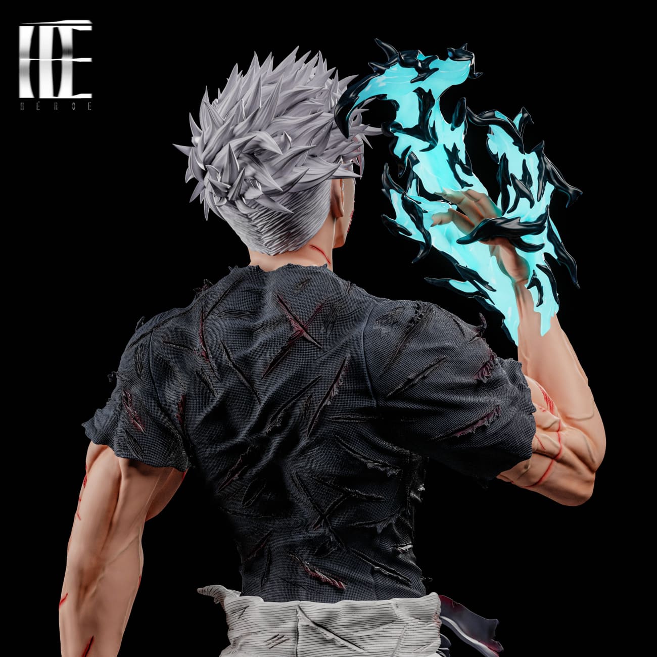 Heroe Collectibles Studio - Battle Damaged Satoru Gojo