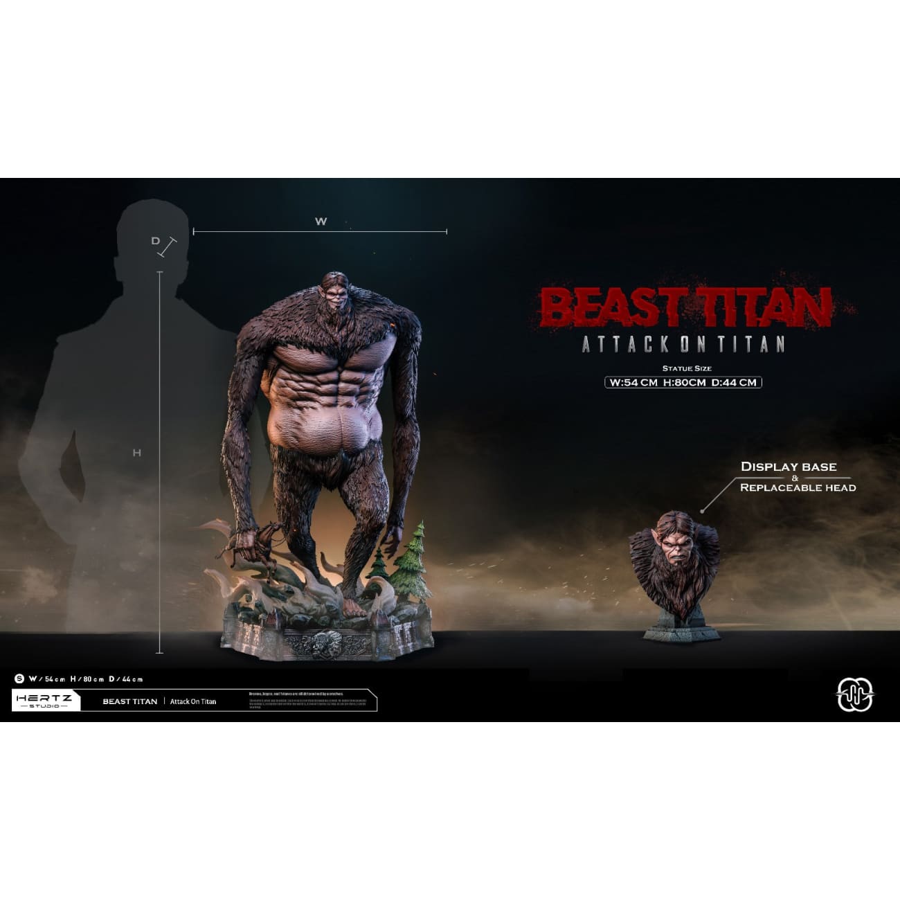 Hertz Studio - Beast Titan Zeke Yeager
