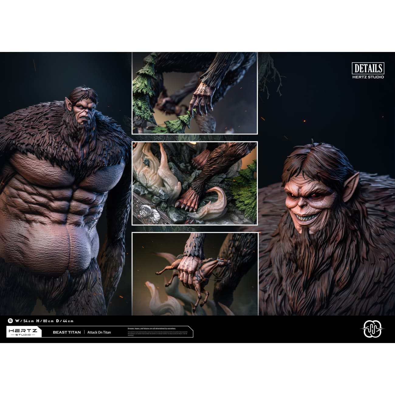 Hertz Studio - Beast Titan Zeke Yeager
