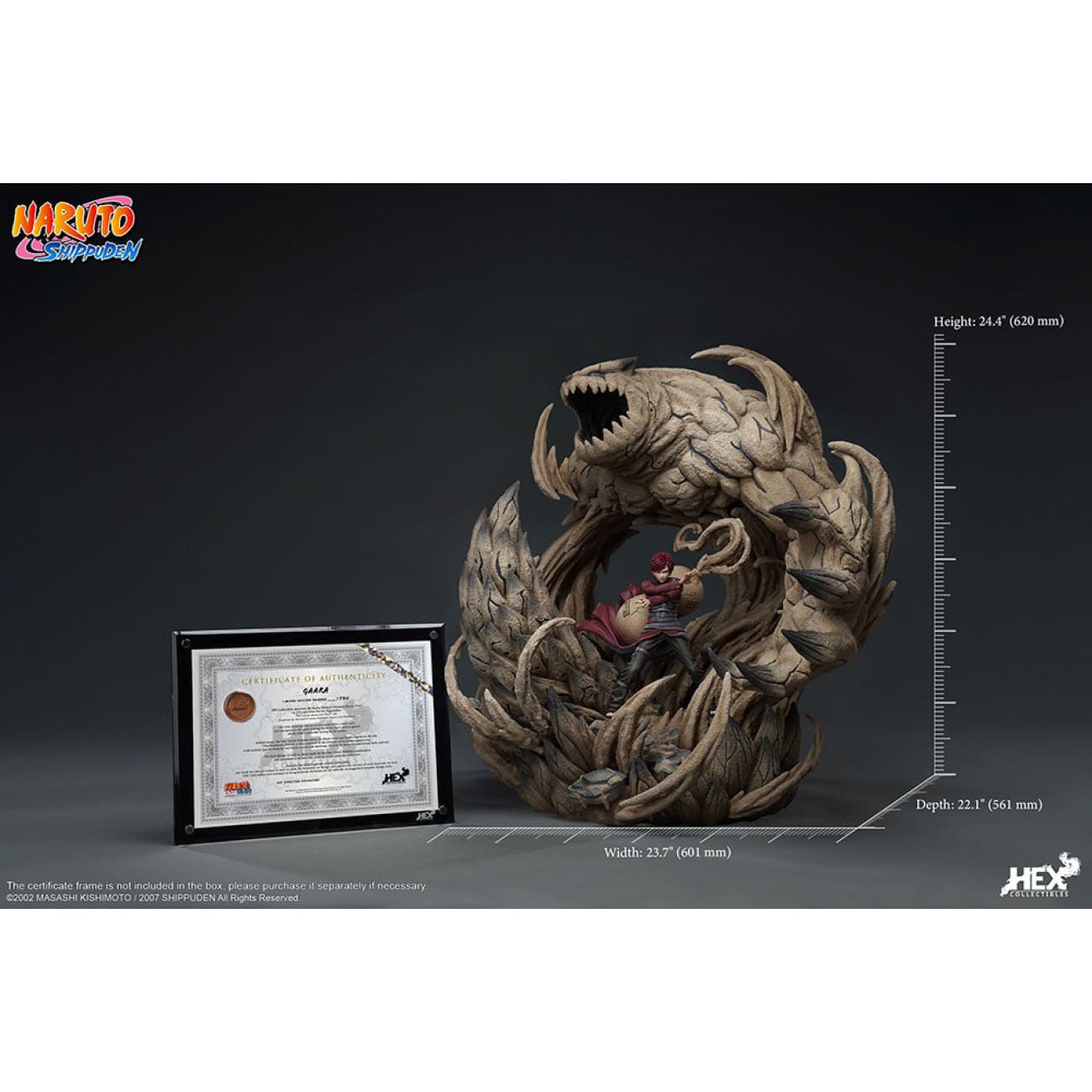 HEX Collectibles - Gaara of the Sand  [Licensed]