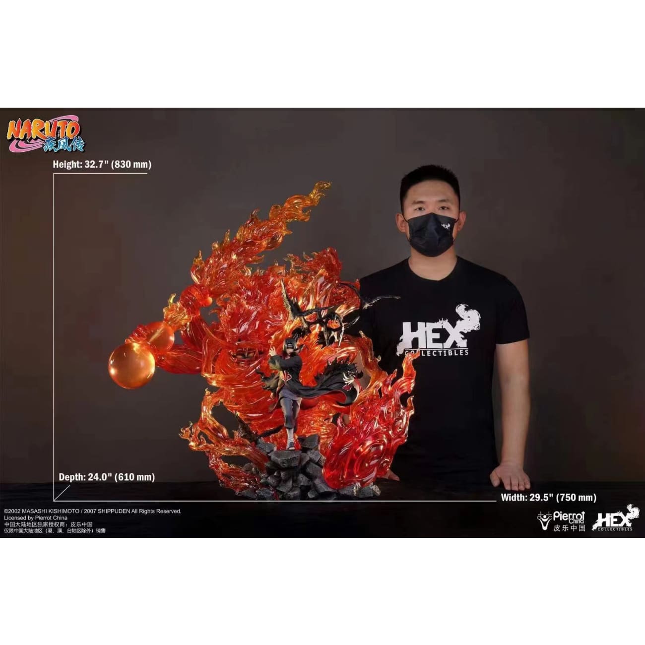 HEX Collectibles - Itachi Uchiha [Licensed]
