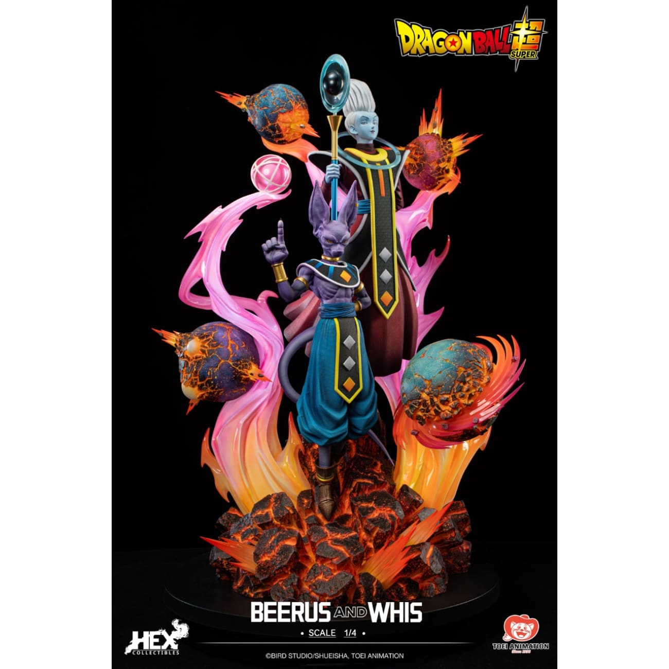 Hex Collectibles & Pickstar Studio - Beerus & Whis - Beerus