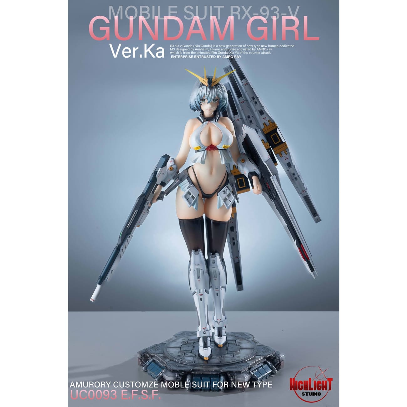 High Light Studio - Gundam Girl RX93-V [Mobile Suit RX-93-V]
