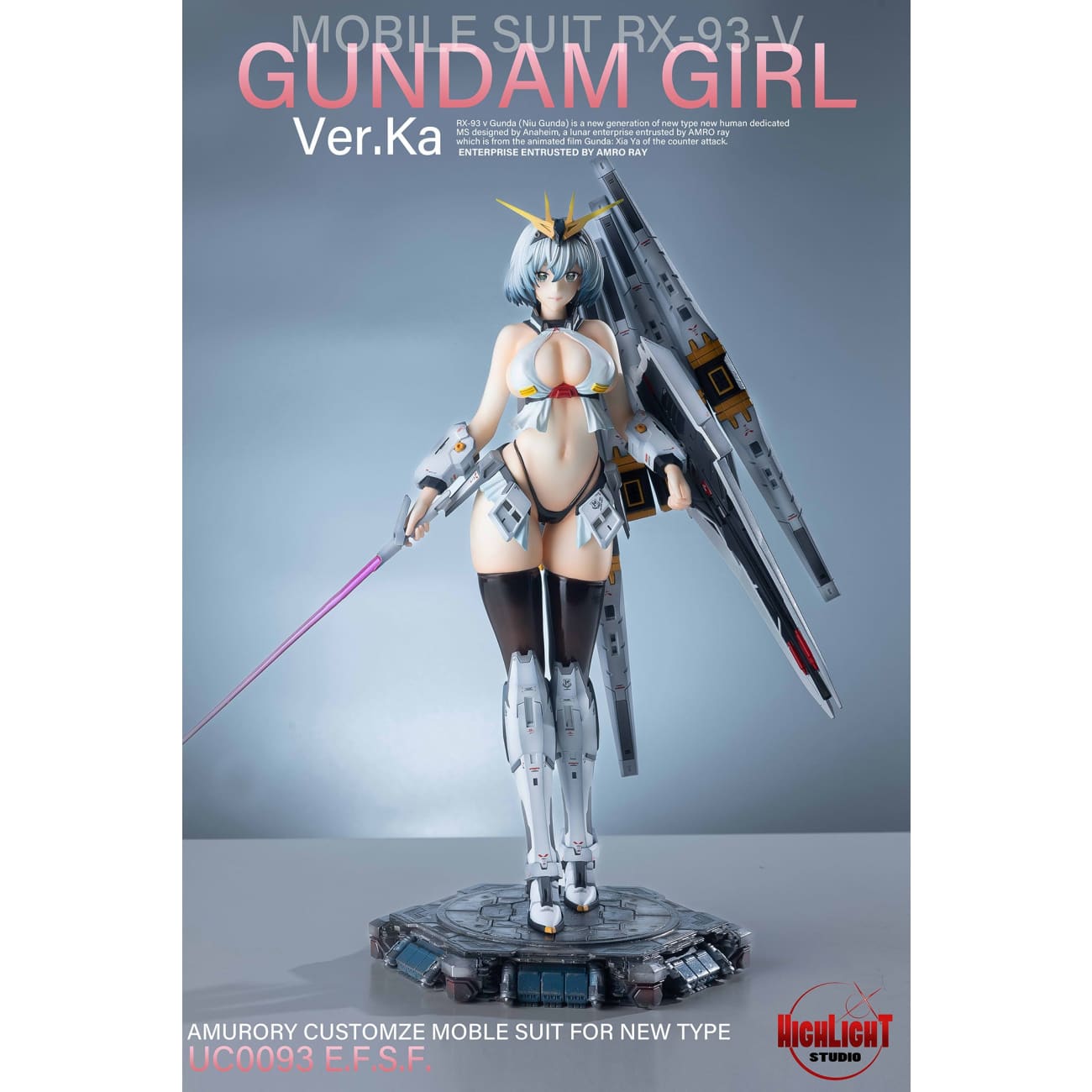 High Light Studio - Gundam Girl RX93-V [Mobile Suit RX-93-V]
