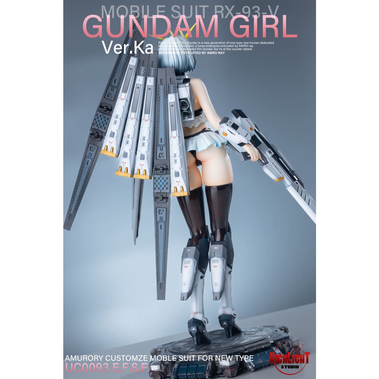 High Light Studio - Gundam Girl RX93-V [Mobile Suit RX-93-V]