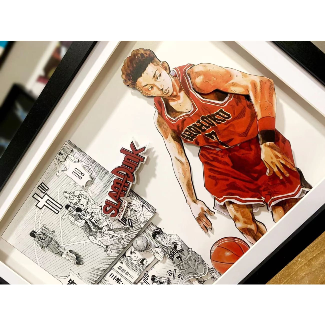 Hisashi Mitsui/ Miyagi Ryota Manga 3D Poster Frame