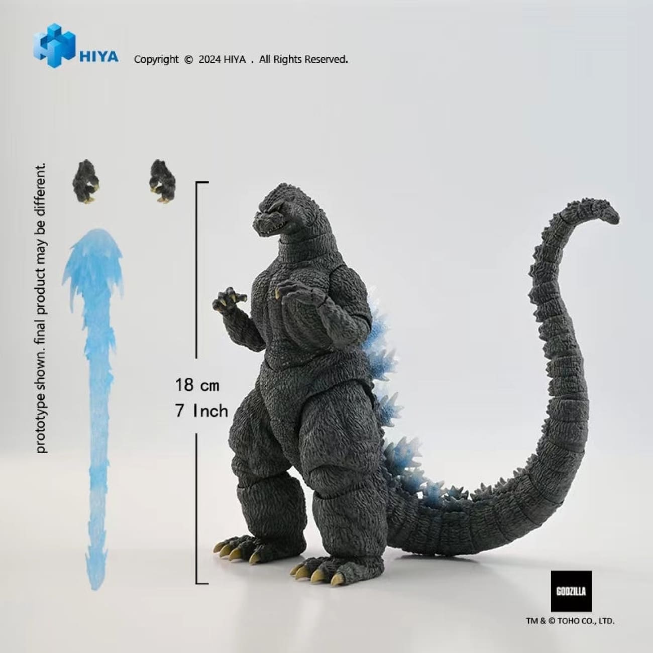 HIYA Toys - Godzilla Heat Ray Hokkaido Ver. [EBG0164]