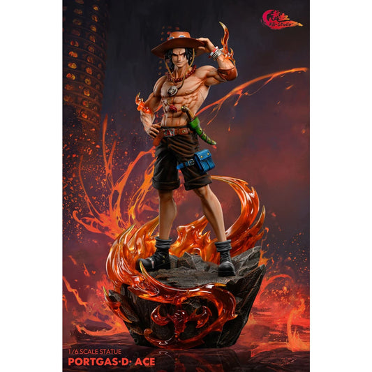 Hot Blood Studio / HB Studio - Portgas D Ace [1/6 Scale / 1/4 Scale]