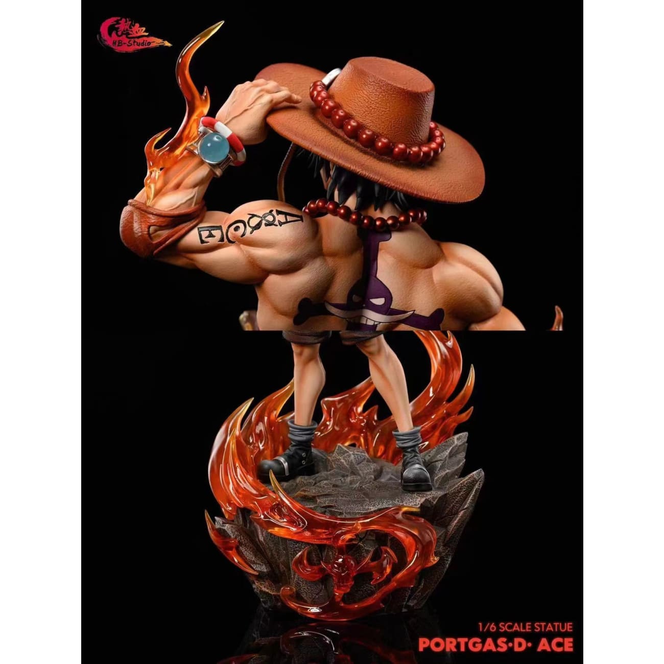 Hot Blood Studio / HB Studio - Portgas D Ace [1/6 Scale / 1/4 Scale]