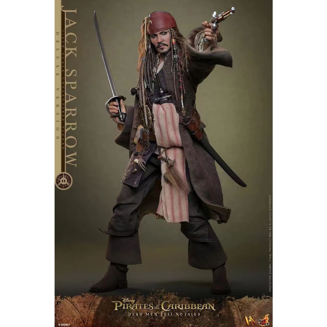 Hot Toys - Captain Jack Sparrow [2 Variants]