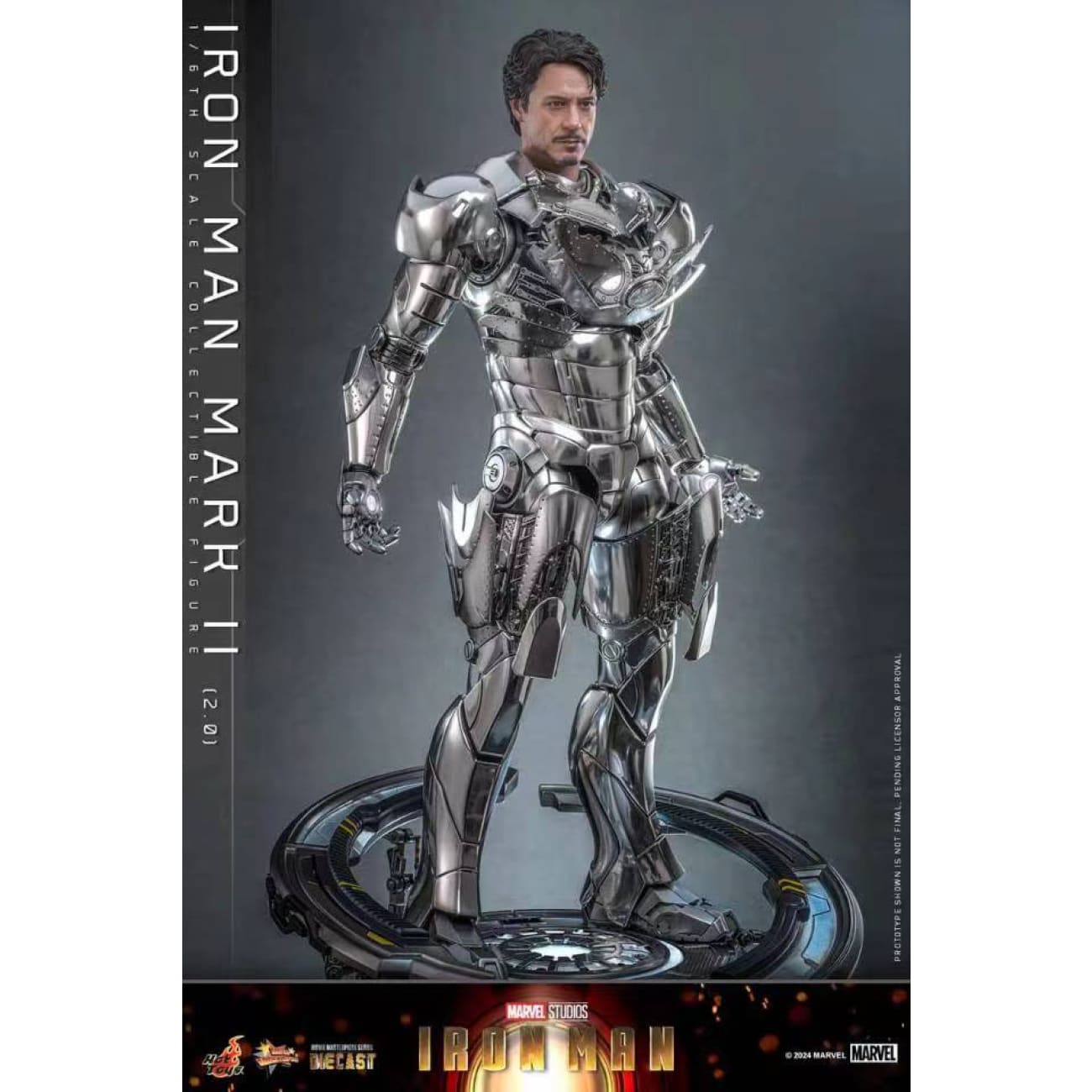 ホットトイズ MMS733D59アイアンマン・マーク2（2.0) Ironman ホット