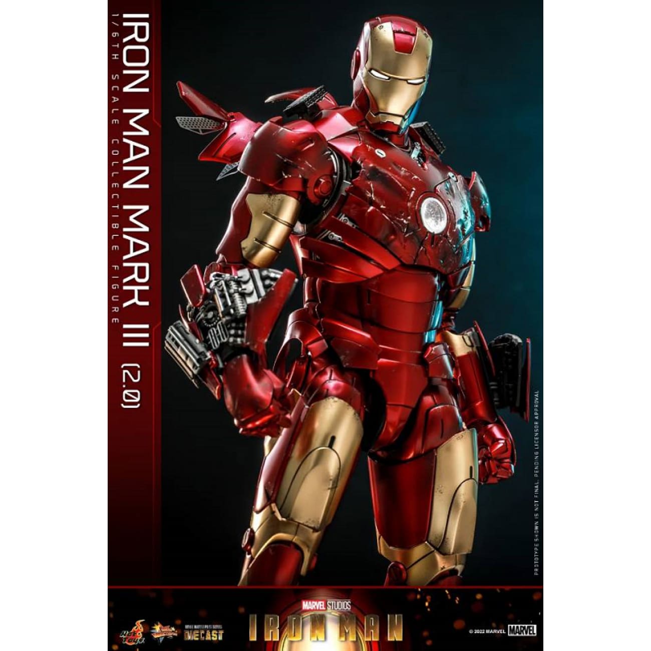 Hottoys - Iron Man Mark III 2.0 [MMS664D48] 