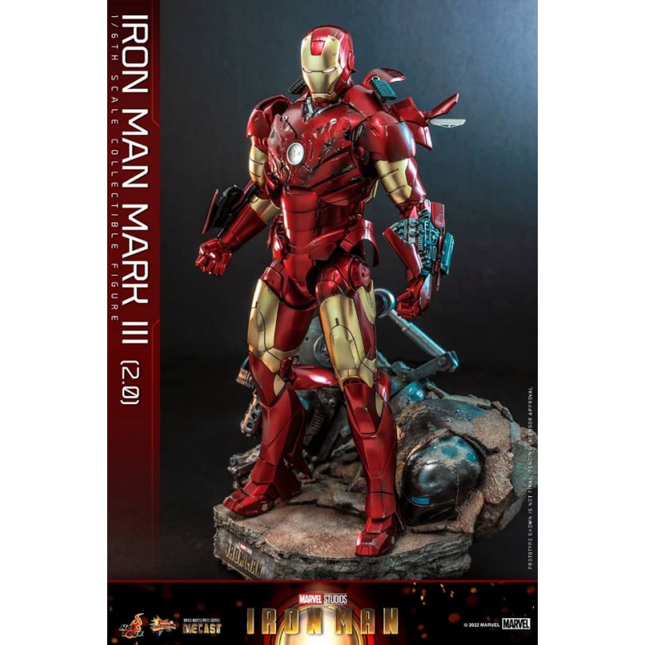 Hottoys - Iron Man Mark Iii 2.0 [mms664d48] – Avolounge