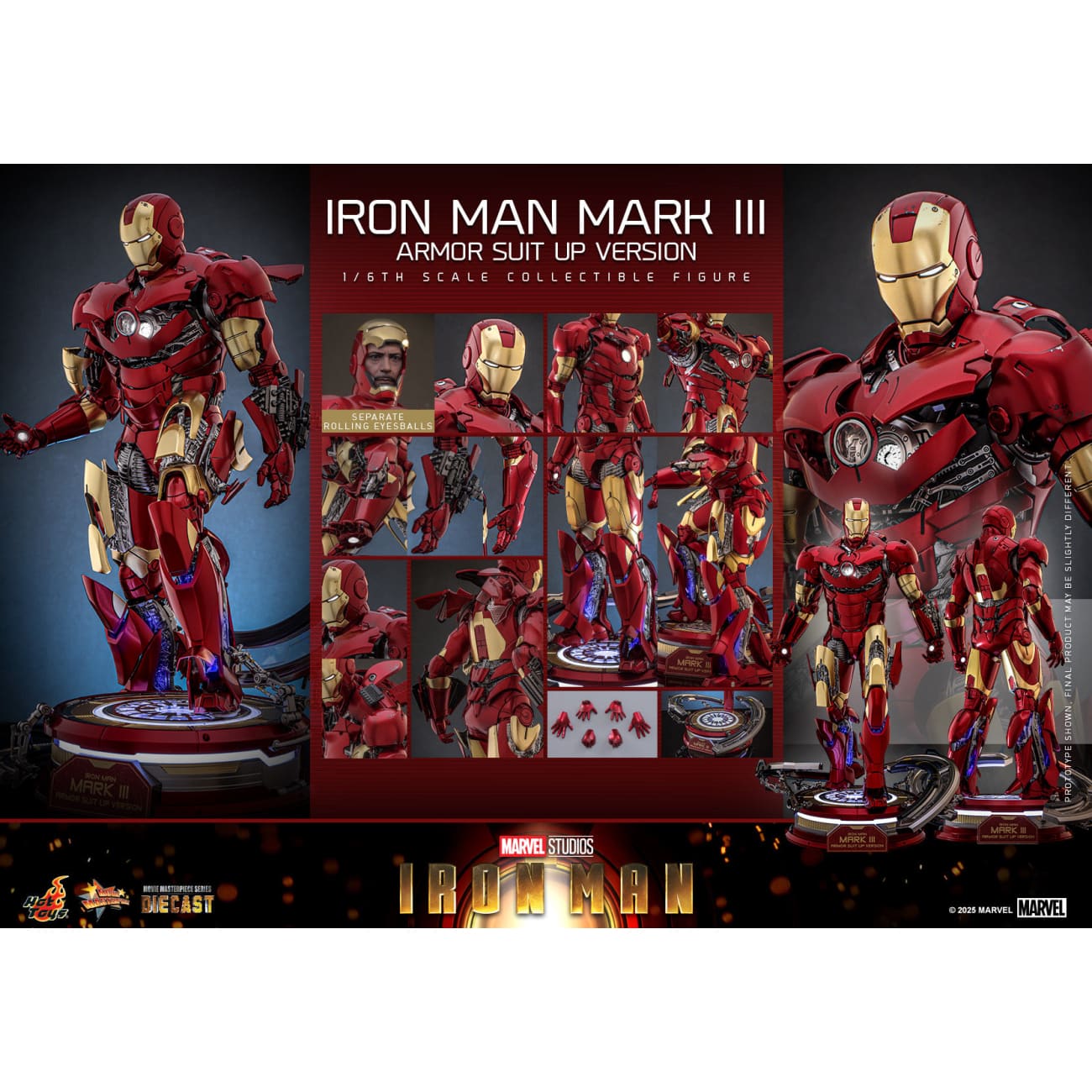 Hottoys - Iron Man Mark III MMS825D72 [Licensed]