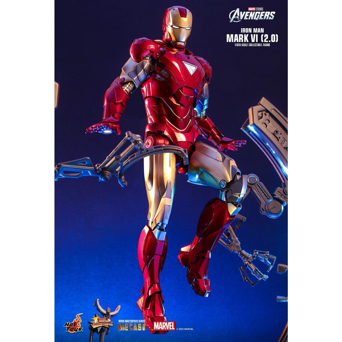 Hottoys - Iron Man Mark VI (2.0) [MMS687D52]