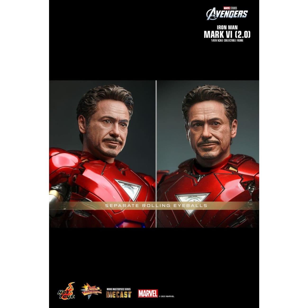 Hottoys - Iron Man Mark VI (2.0) [MMS687D52]