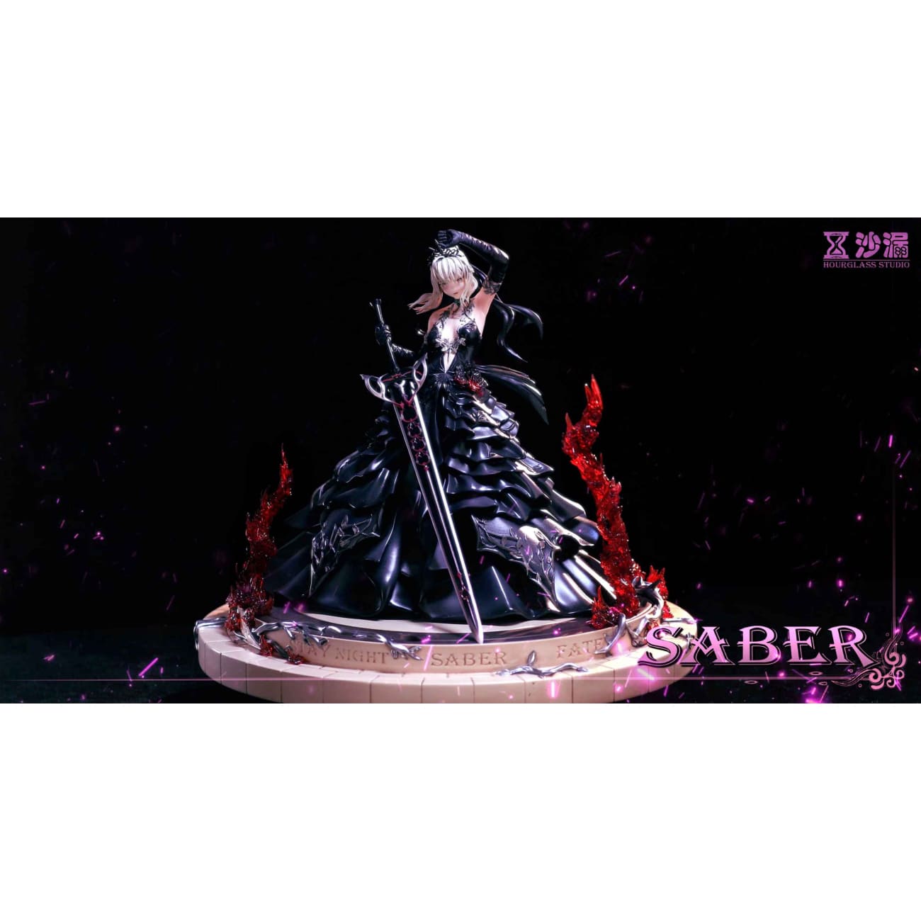 Hourglass Studio - Artoria Pendragon Alter (Saber) Black Wedding Dress Ver.