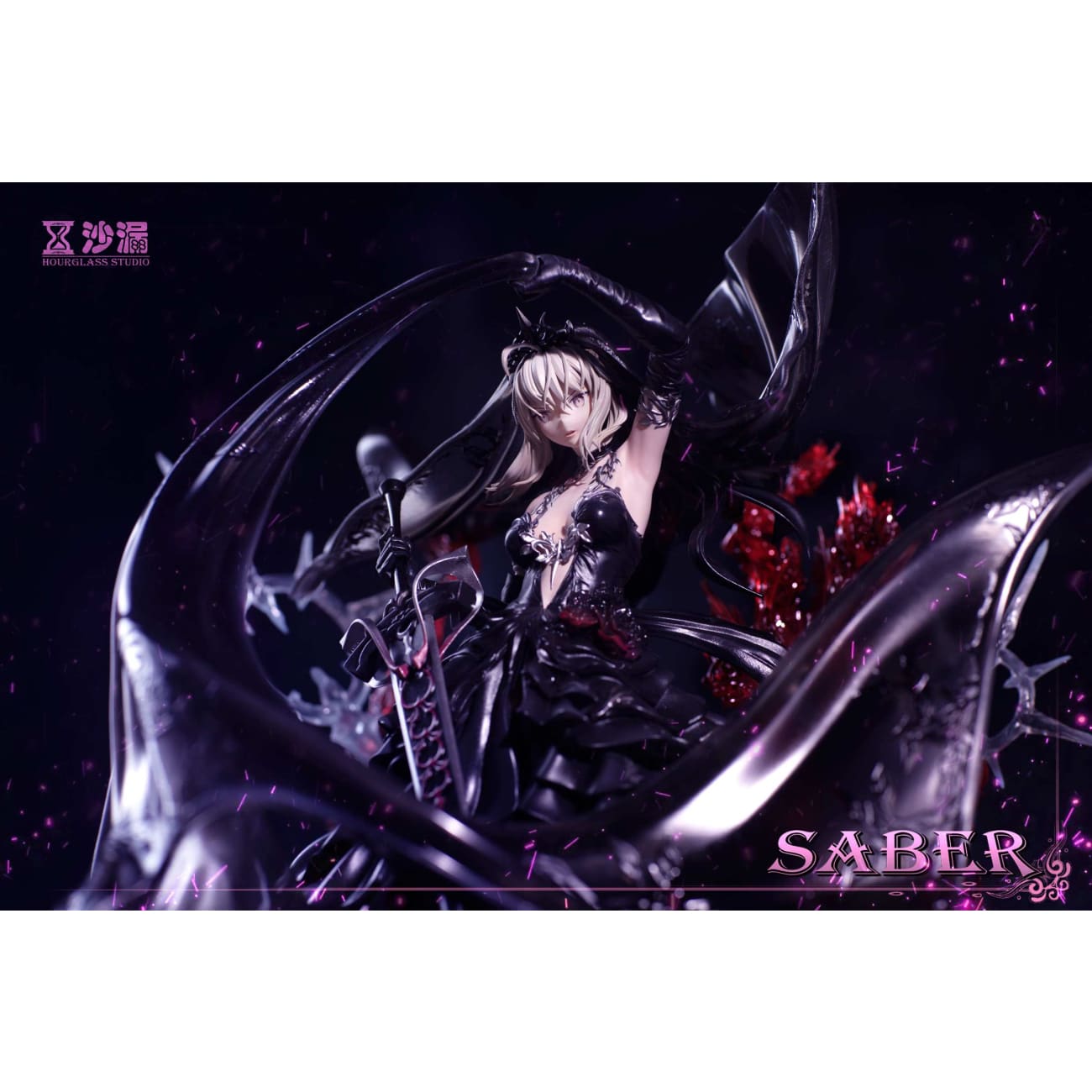 Hourglass Studio - Artoria Pendragon Alter (Saber) Black Wedding Dress Ver.