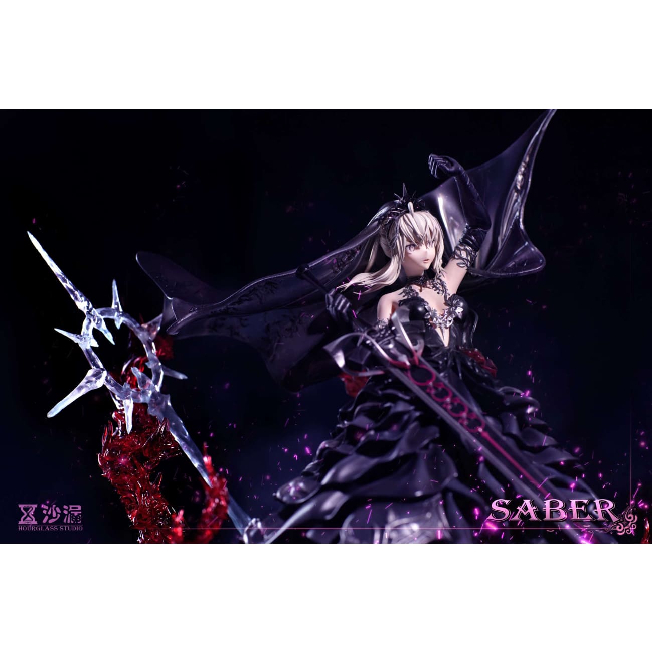 Hourglass Studio - Artoria Pendragon Alter (Saber) Black Wedding Dress Ver.