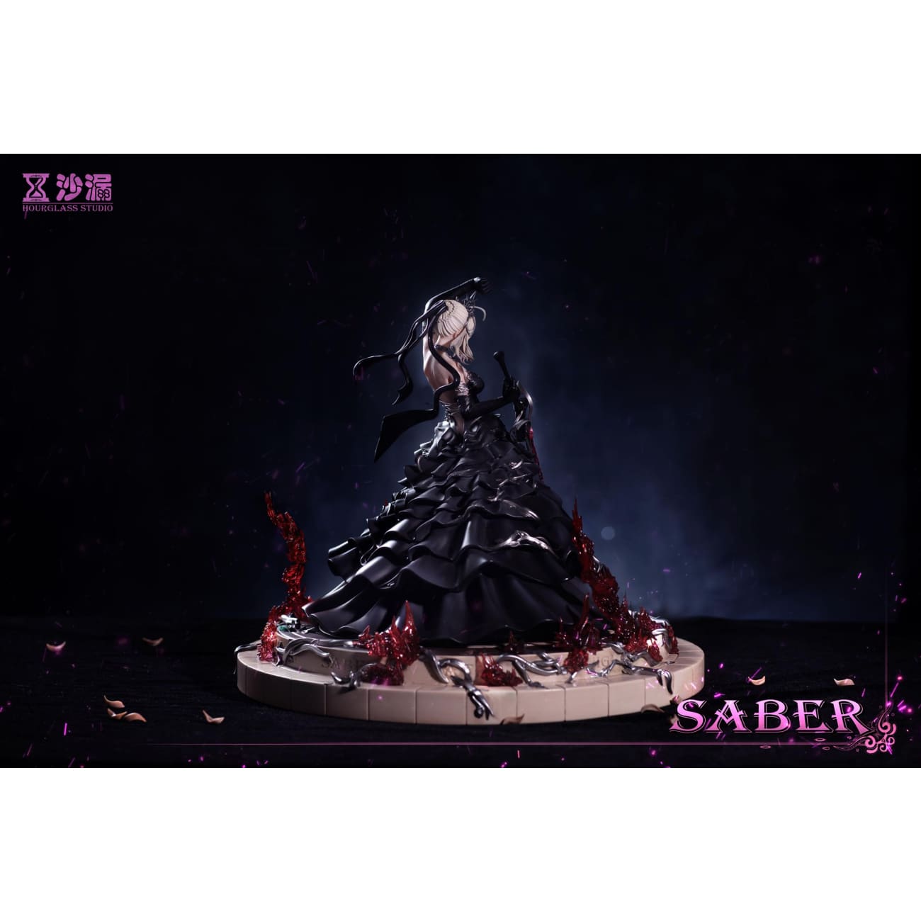 Hourglass Studio - Artoria Pendragon Alter (Saber) Black Wedding Dress Ver.